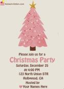 Beautiful Christmas Party Invitation Template Word Online