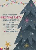Save The Date Christmas Party Template Free Download