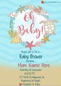 Unique Boy Baby Shower Invitations With Name Edit