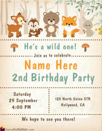 Free Download Best Birthday Invitations With Name Editing