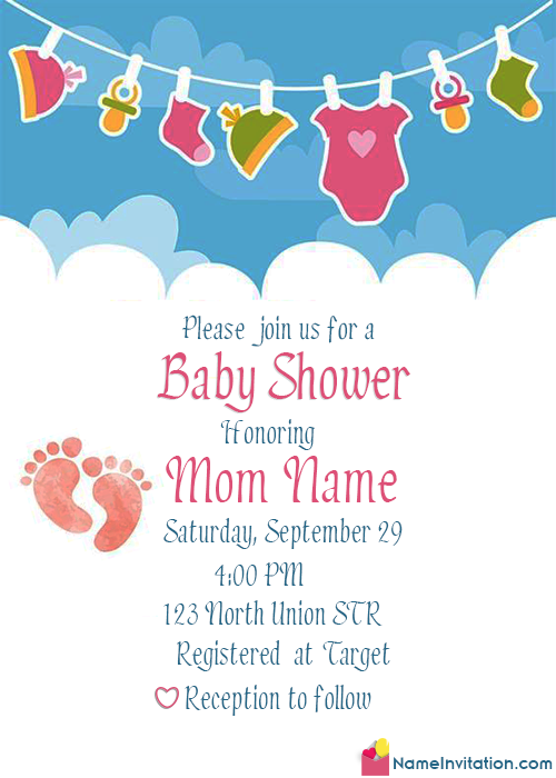 Beautiful Indian Baby Shower Invitation Card Online Free Beautiful Indian Baby Shower Invitation Card Online Free
