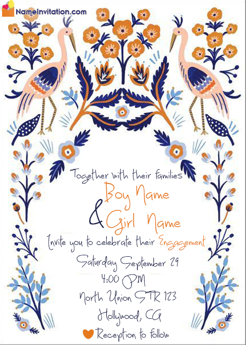 Editable Indian Engagement Invitation Card Maker Online Free Editable Indian Engagement Invitation Card Maker Online Free