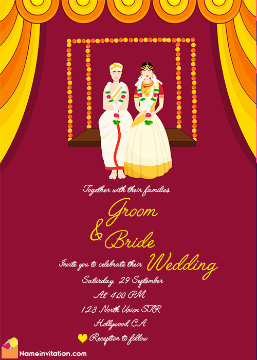 Free Online Indian Wedding Card Name Editing Free Online Indian Wedding Card Name Editing
